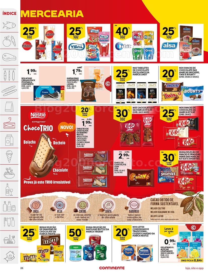 Antevisão Folheto CONTINENTE Promoções de 25 a 31 agosto - Edição Digital