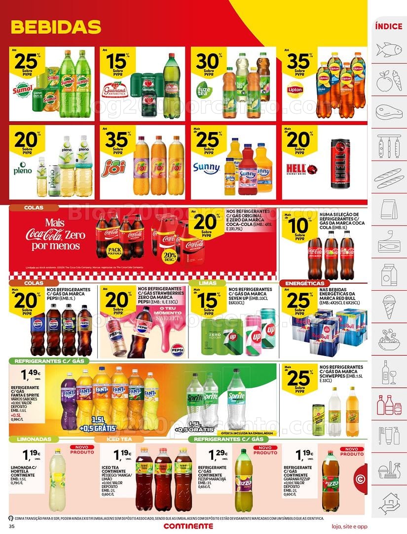 Antevisão Folheto CONTINENTE Promoções de 25 a 31 agosto - Edição Digital