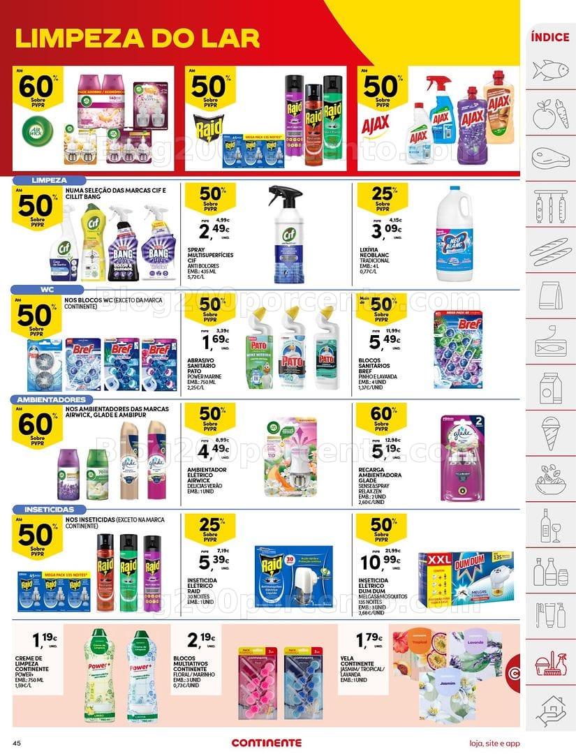 Antevisão Folheto CONTINENTE Promoções de 25 a 31 agosto - Edição Digital
