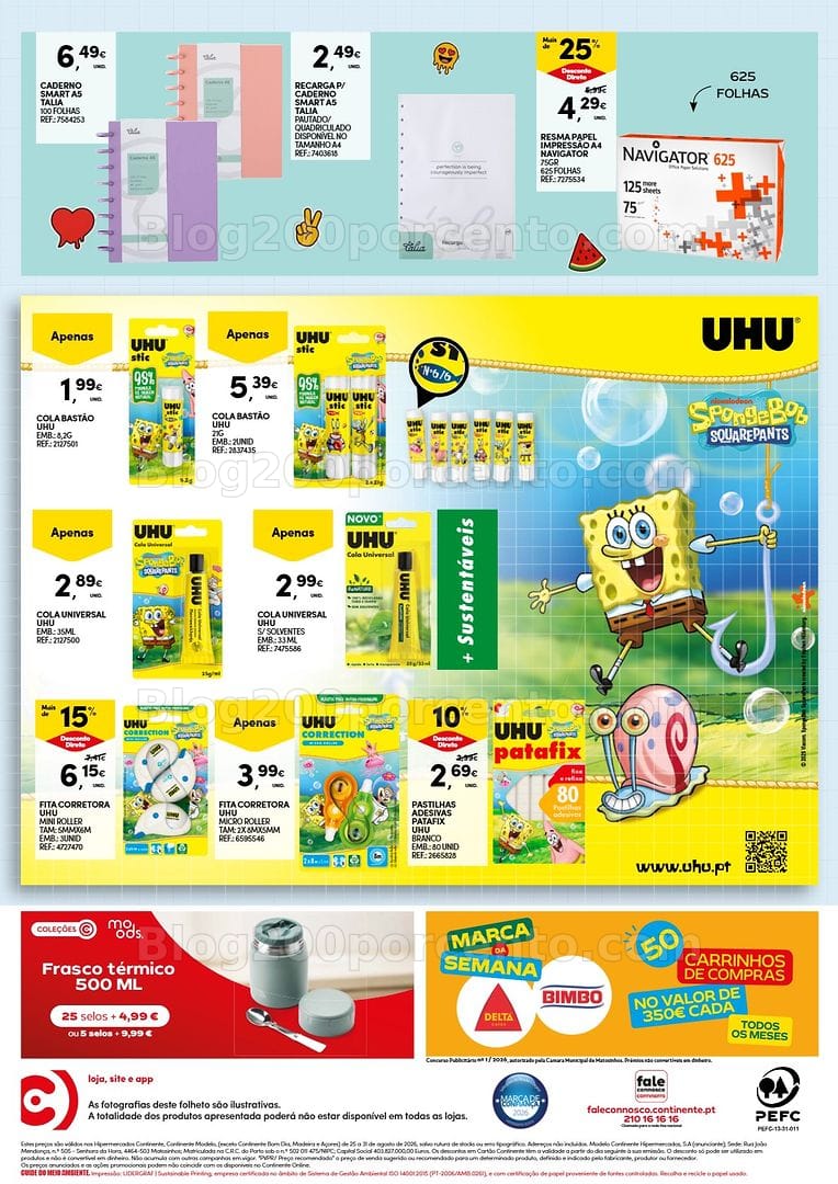 Antevisão Folheto CONTINENTE Promoções de 25 a 31 agosto - Edição Digital