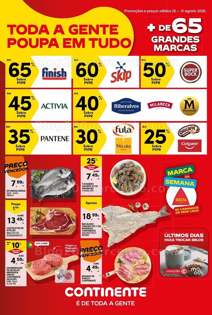 Antevisão Folheto CONTINENTE Bom Dia Promoções de 25 a 31 agosto