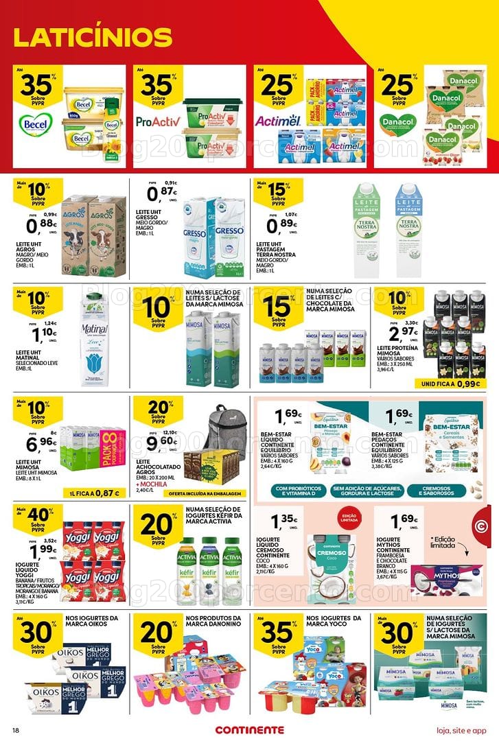 Antevisão Folheto CONTINENTE Bom Dia Promoções de 25 a 31 agosto