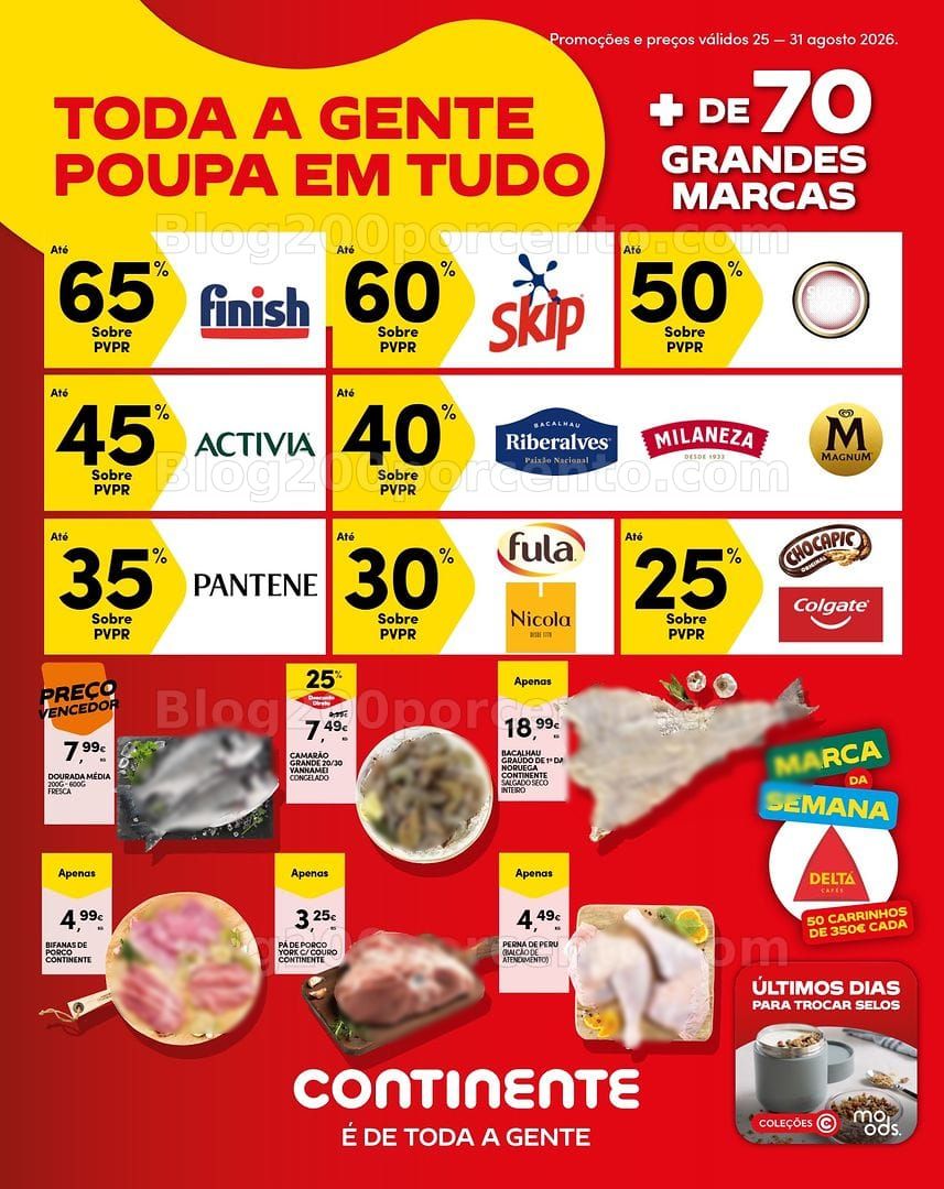 Antevisão Folheto CONTINENTE Madeira Promoções de 25 a 31 agosto