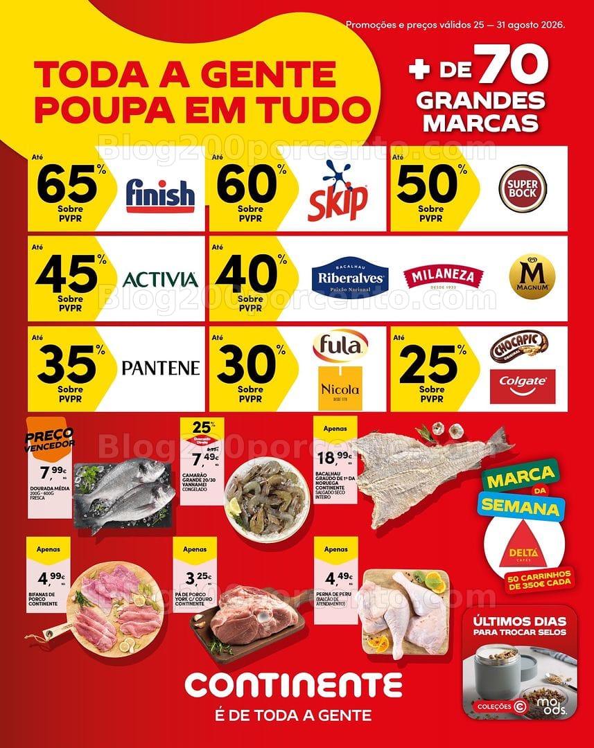 Antevisão Folheto CONTINENTE Madeira Promoções de 25 a 31 agosto