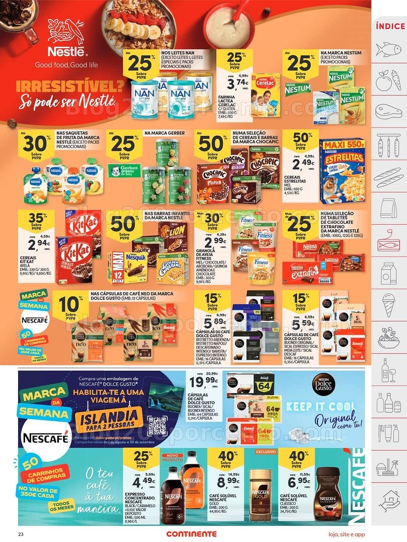 Antevisão Folheto CONTINENTE Promoções de 1 a 7 setembro - Edição Digital