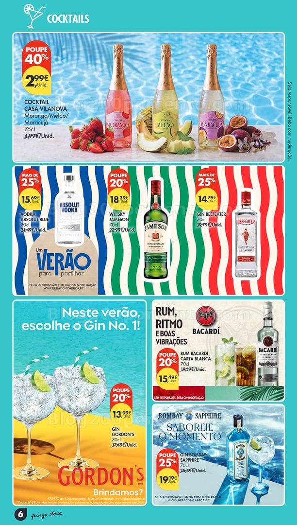 Antevisão Folheto PINGO DOCE Especial Bebidas de Verão - Edição Digital