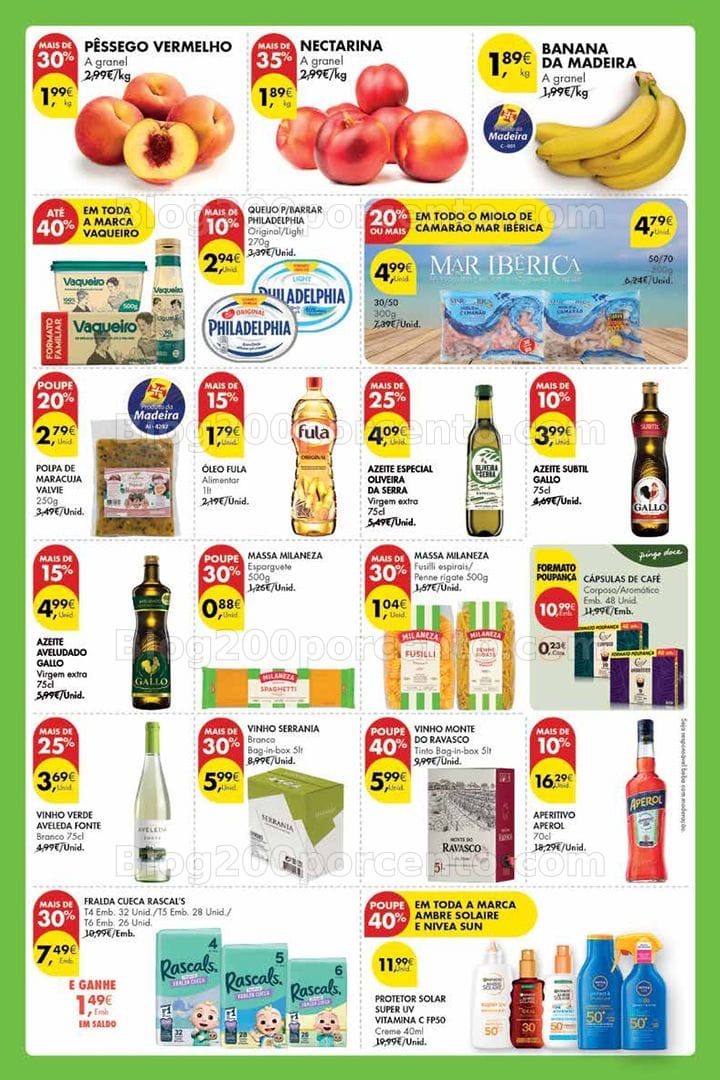 Antevisão Folheto PINGO DOCE Madeira Promoções Fim de Semana - 7 a 10 agosto