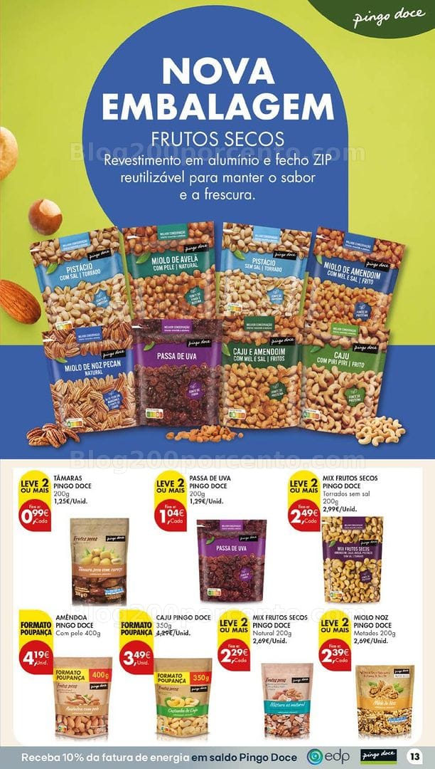 Antevisão Folheto PINGO DOCE Fim de Semana Promoções de 13 a 16 agosto