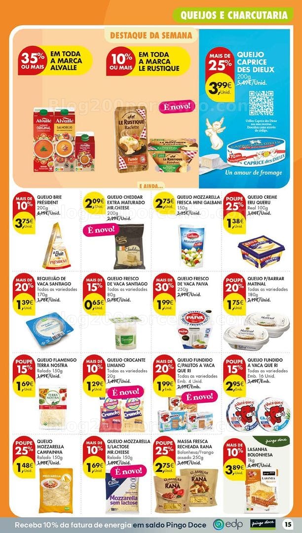 Antevisão Folheto PINGO DOCE Fim de Semana Promoções de 13 a 16 agosto