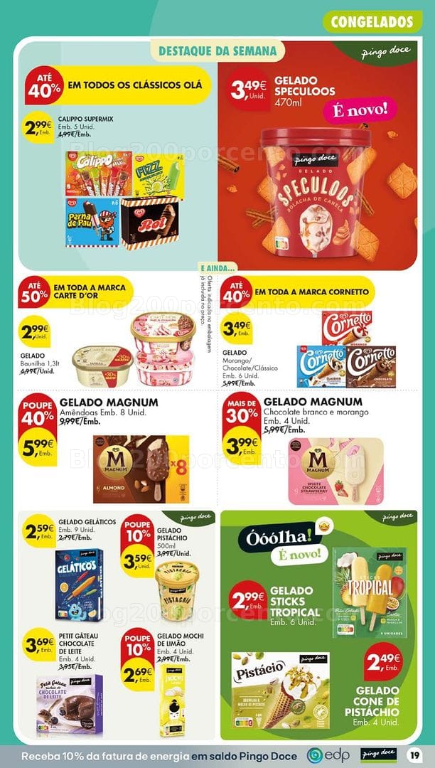 Antevisão Folheto PINGO DOCE Fim de Semana Promoções de 13 a 16 agosto