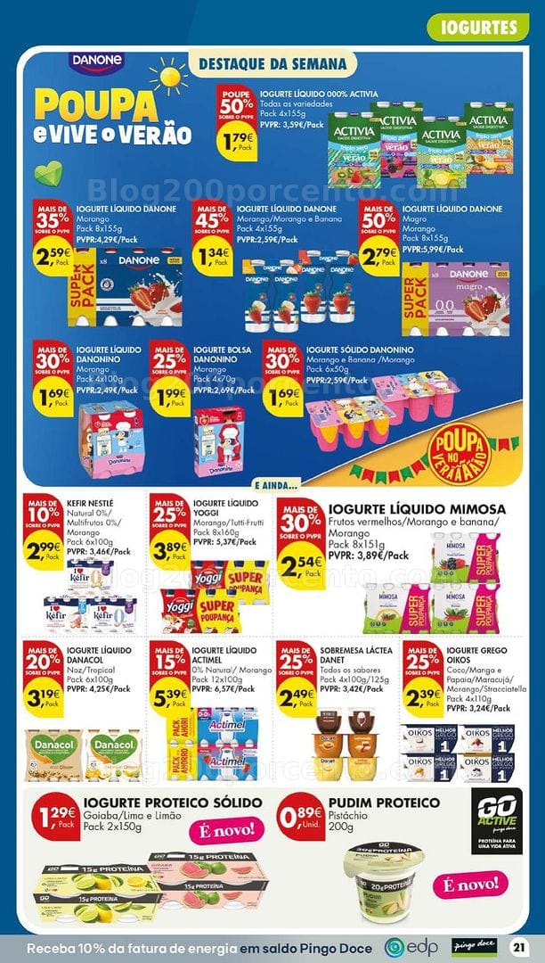 Antevisão Folheto PINGO DOCE Fim de Semana Promoções de 13 a 16 agosto
