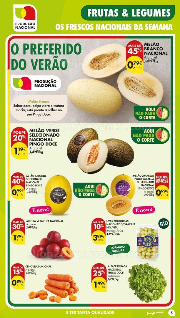 Antevisão Folheto PINGO DOCE Fim de Semana Promoções de 13 a 16 agosto