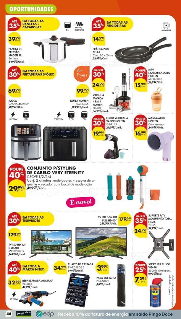 Antevisão Folheto PINGO DOCE Lojas Grandes Promoções de 11 a 17 agosto