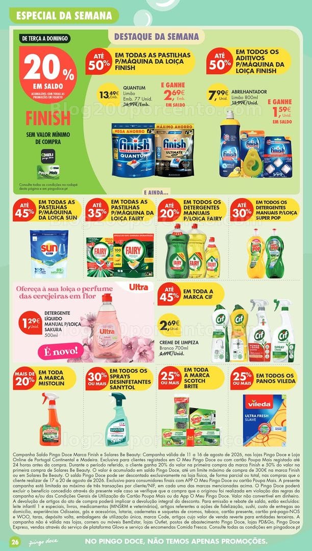 Antevisão Folheto PINGO DOCE Madeira Promoções de 11 a 17 agosto
