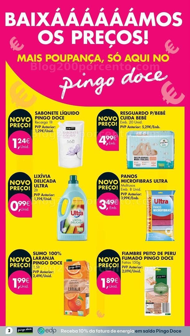 Antevisão Folheto PINGO DOCE Promoções de 11 a 17 agosto - Edição Digital