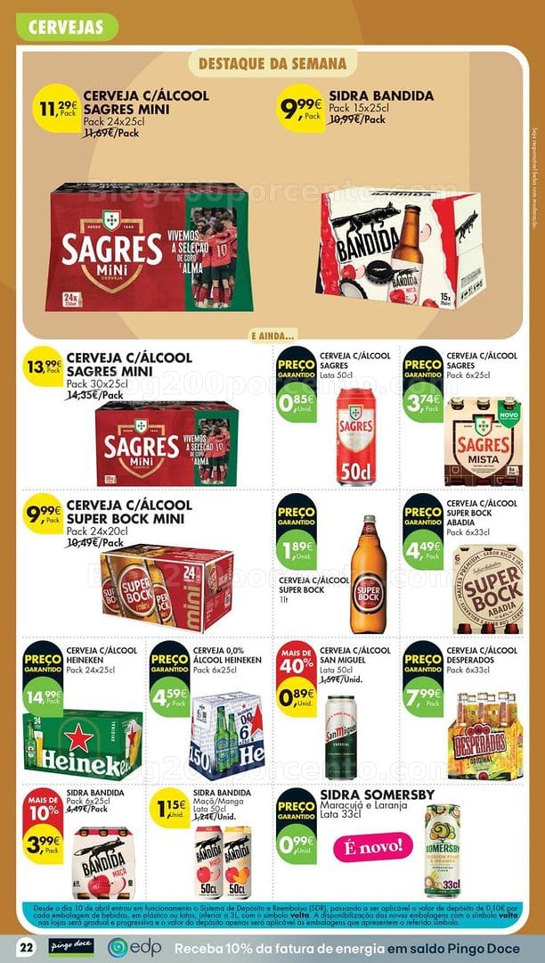 Antevisão Folheto PINGO DOCE Promoções de 11 a 17 agosto - Edição Digital