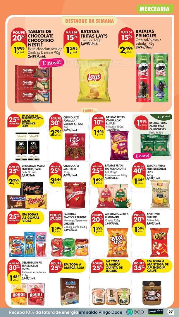 Antevisão Folheto PINGO DOCE Promoções de 11 a 17 agosto - Edição Digital