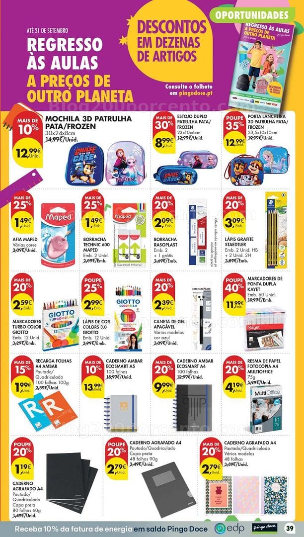Antevisão Folheto PINGO DOCE Promoções de 11 a 17 agosto - Edição Digital