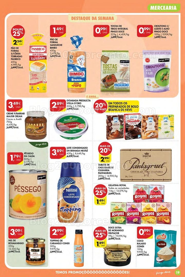 Antevisão Folheto PINGO DOCE Açores Promoções de 13 a 19 agosto
