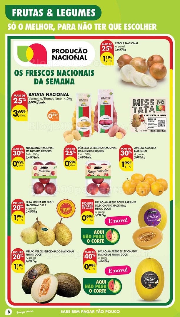 Antevisão Folheto PINGO DOCE Promoções de 18 a 24 agosto - Edição Digital