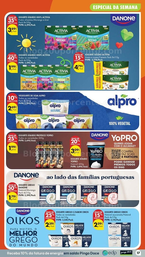 Antevisão Folheto PINGO DOCE Promoções de 18 a 24 agosto - Edição Digital