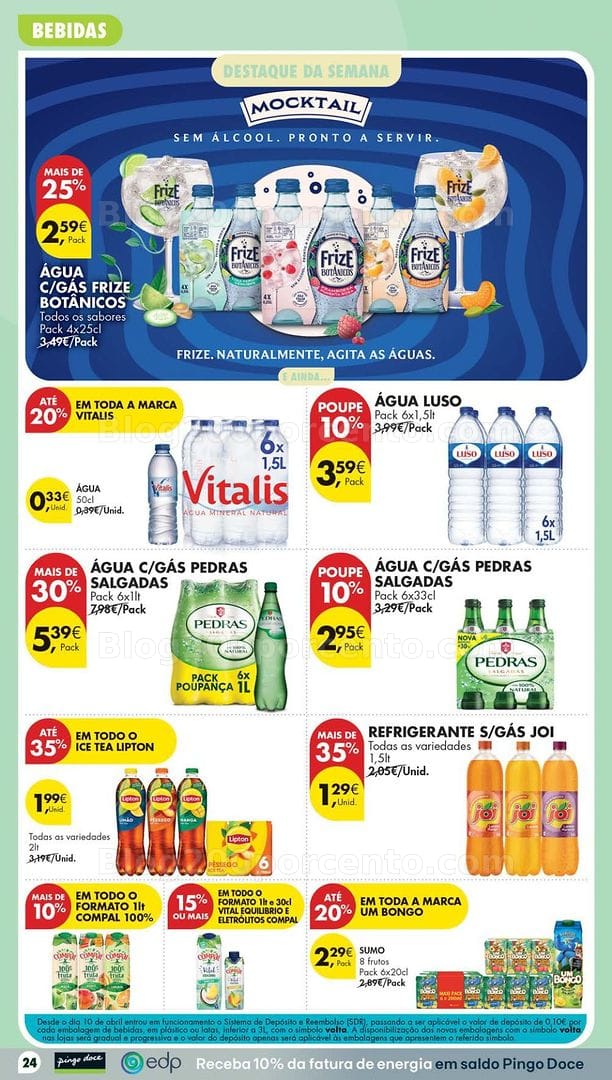 Antevisão Folheto PINGO DOCE Promoções de 18 a 24 agosto - Edição Digital