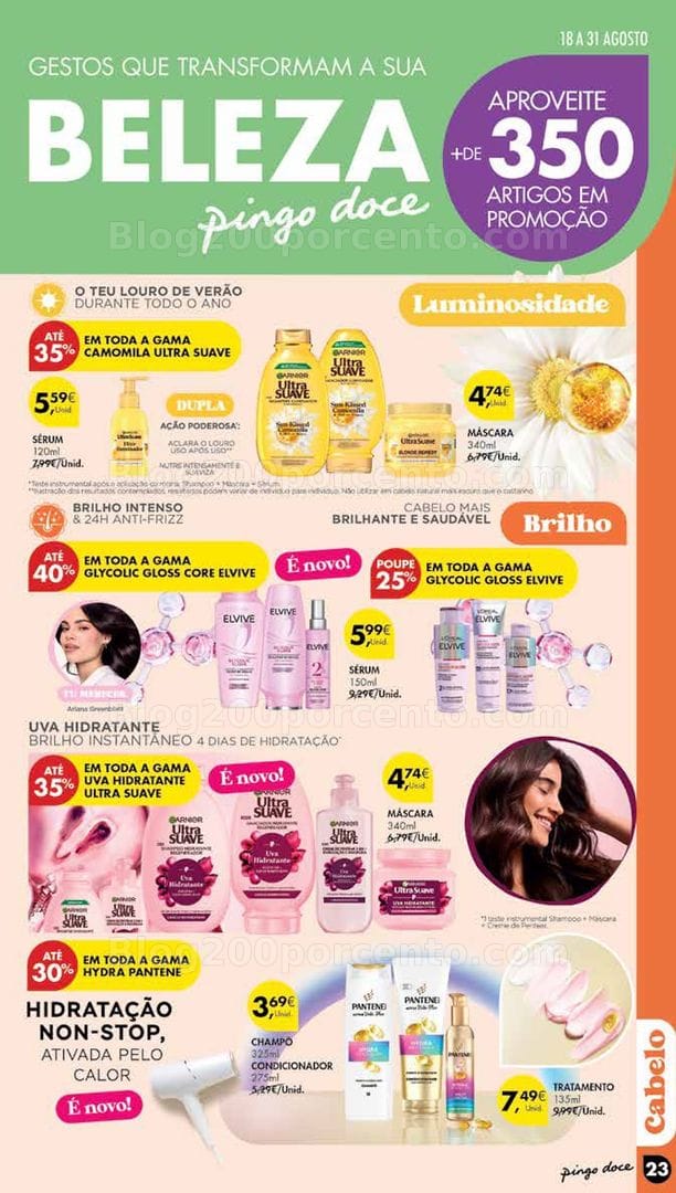 Antevisão Folheto PINGO DOCE Madeira Promoções de 18 a 24 agosto