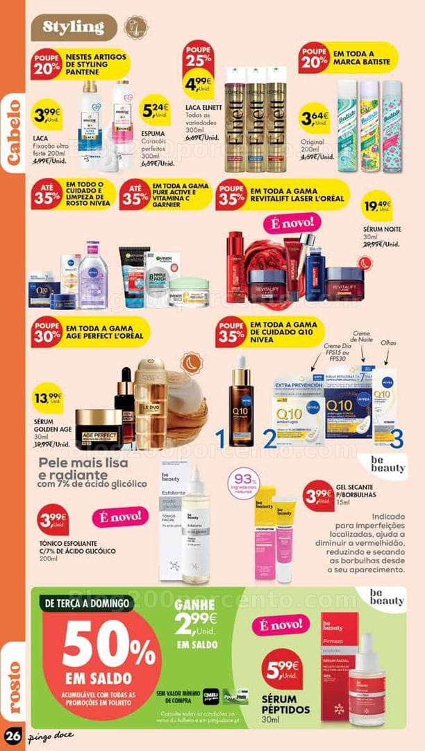Antevisão Folheto PINGO DOCE Madeira Promoções de 18 a 24 agosto