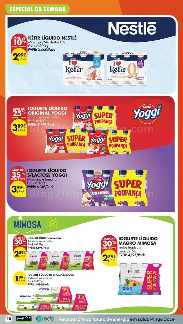 Antevisão Folheto PINGO DOCE Lojas Pequenas Promoções de 18 a 24 agosto