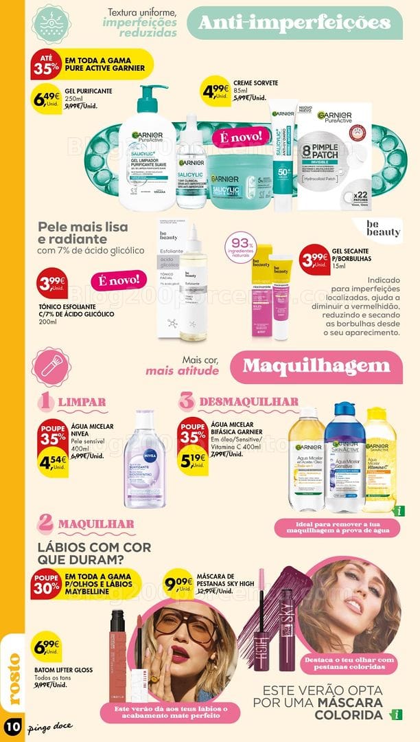 Antevisão Folheto PINGO DOCE Especial Beleza Promoções de 18 a 31 agosto - Edição Digital