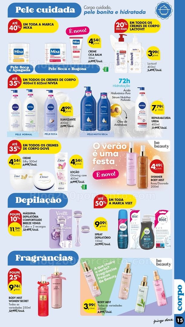 Antevisão Folheto PINGO DOCE Especial Beleza Promoções de 18 a 31 agosto - Edição Digital