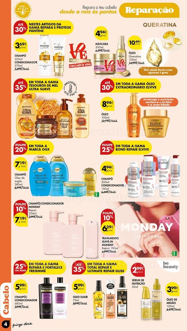 Antevisão Folheto PINGO DOCE Especial Beleza Promoções de 18 a 31 agosto - Edição Digital