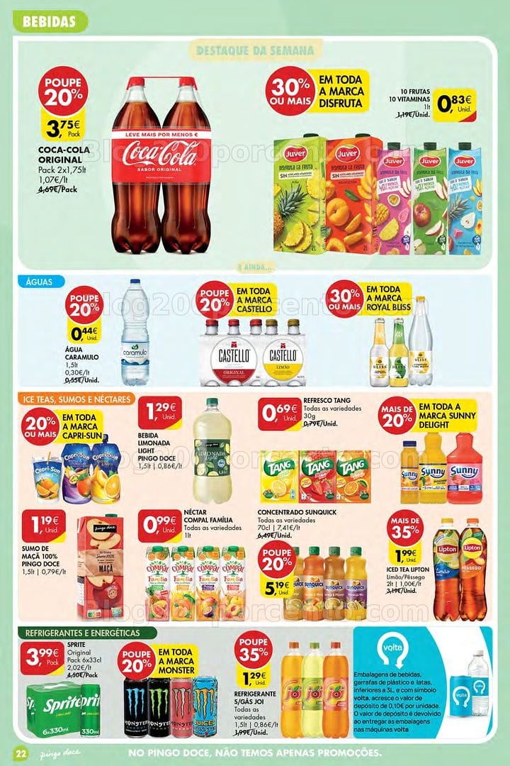 Antevisão Folheto PINGO DOCE Açores Promoções de 20 a 26 agosto