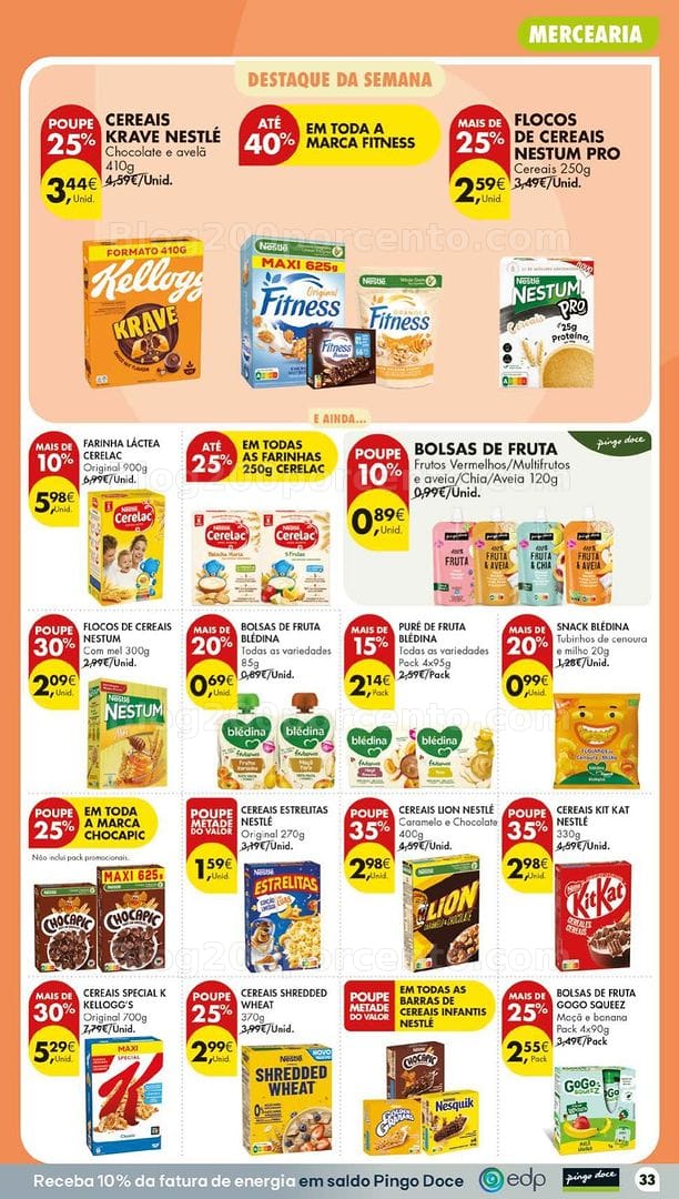 Antevisão Folheto PINGO DOCE Promoções Fim de Semana - 27 a 30 agosto