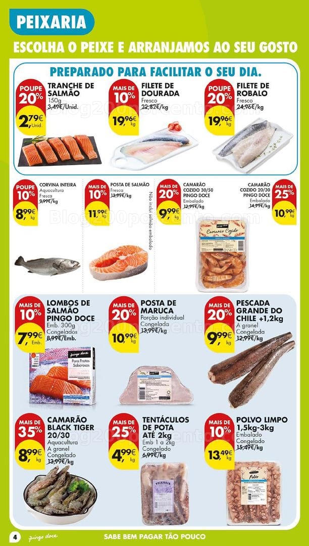 Antevisão Folheto PINGO DOCE Promoções Fim de Semana - 27 a 30 agosto