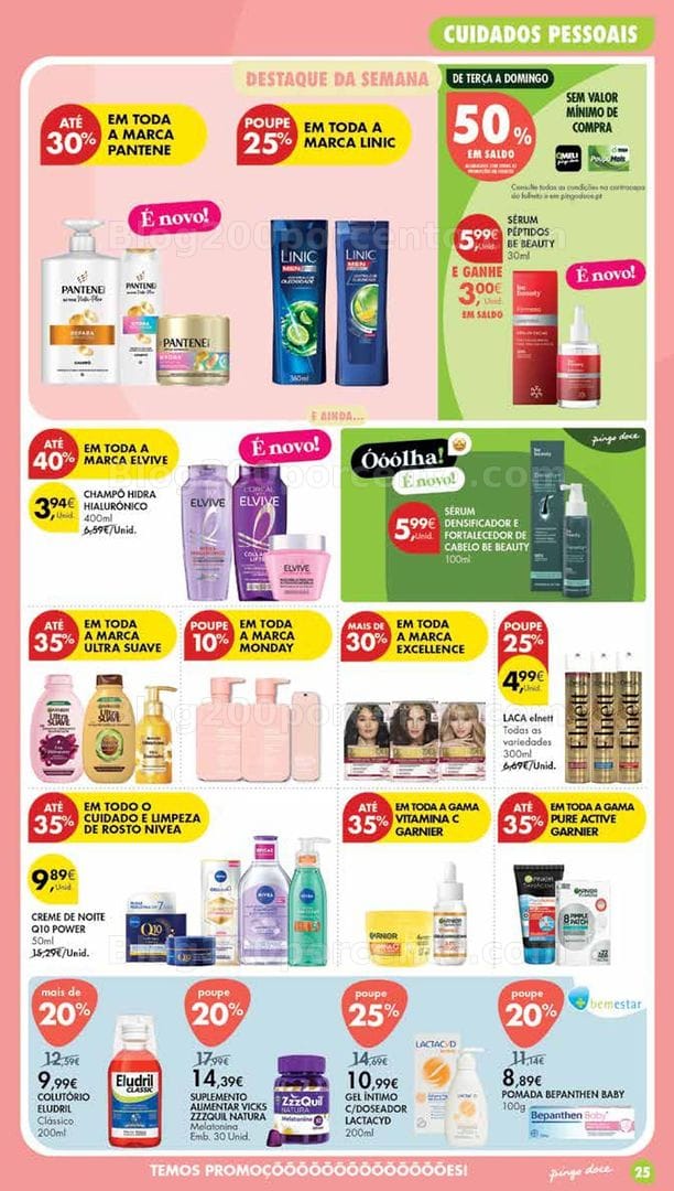 Antevisão Folheto PINGO DOCE Madeira Promoções de 25 a 31 agosto