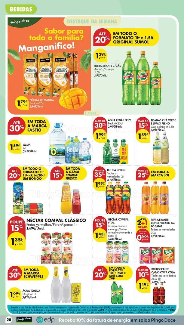 Antevisão Folheto PINGO DOCE Promoções de 25 a 31 agosto - Edição Digital