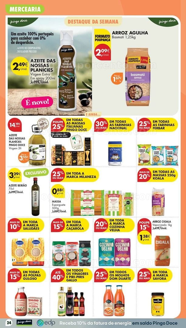 Antevisão Folheto PINGO DOCE Promoções de 25 a 31 agosto - Edição Digital