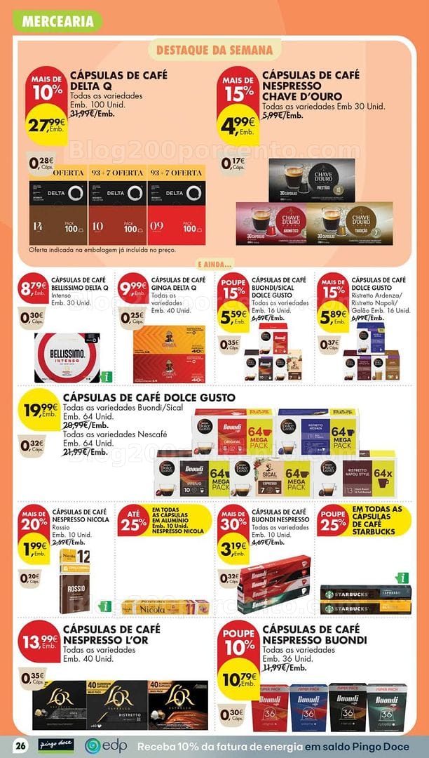 Antevisão Folheto PINGO DOCE Promoções de 25 a 31 agosto - Edição Digital
