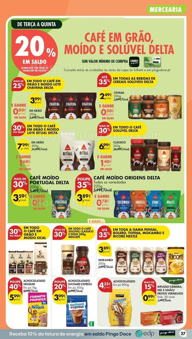 Antevisão Folheto PINGO DOCE Promoções de 25 a 31 agosto - Edição Digital
