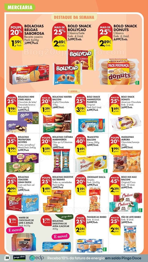 Antevisão Folheto PINGO DOCE Promoções de 25 a 31 agosto - Edição Digital
