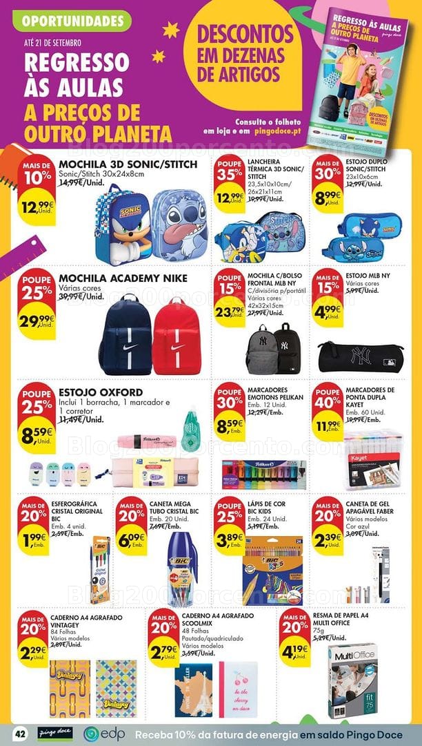 Antevisão Folheto PINGO DOCE Promoções de 25 a 31 agosto - Edição Digital