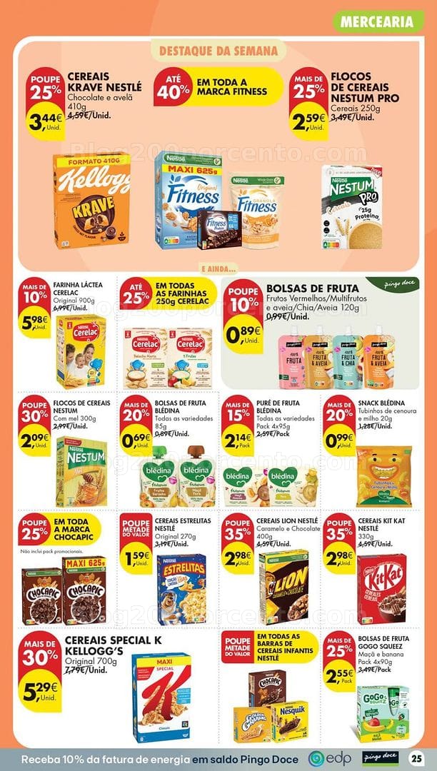 Antevisão Folheto PINGO DOCE Lojas Pequenas Promoções de 25 a 31 agosto