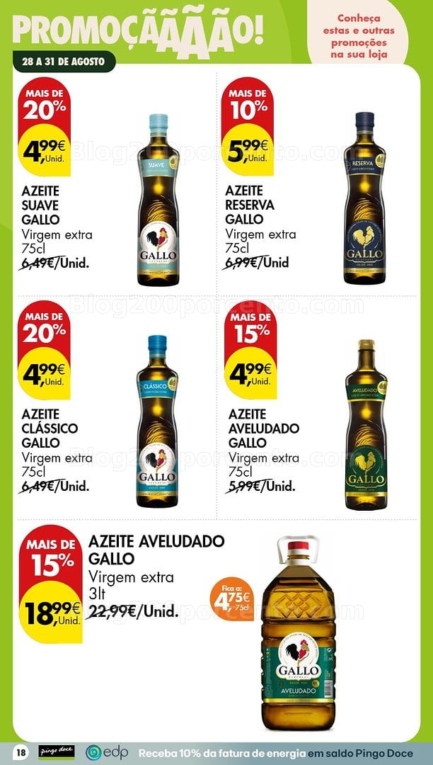 Antevisão Folheto PINGO DOCE Promoções Fim de Semana Promoções de 27 a 31 agosto
