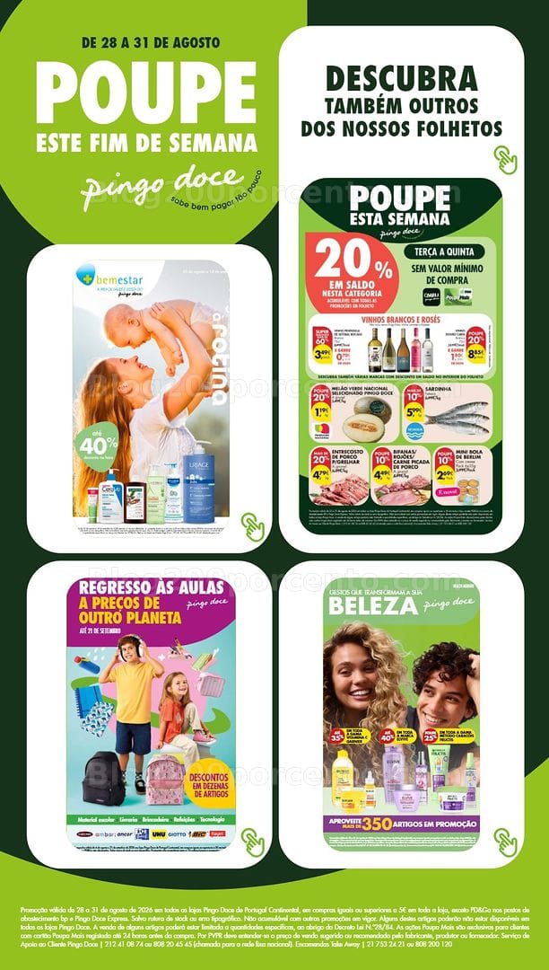 Antevisão Folheto PINGO DOCE Promoções Fim de Semana Promoções de 27 a 31 agosto