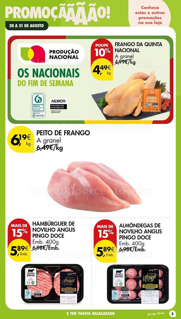 Antevisão Folheto PINGO DOCE Promoções Fim de Semana Promoções de 27 a 31 agosto