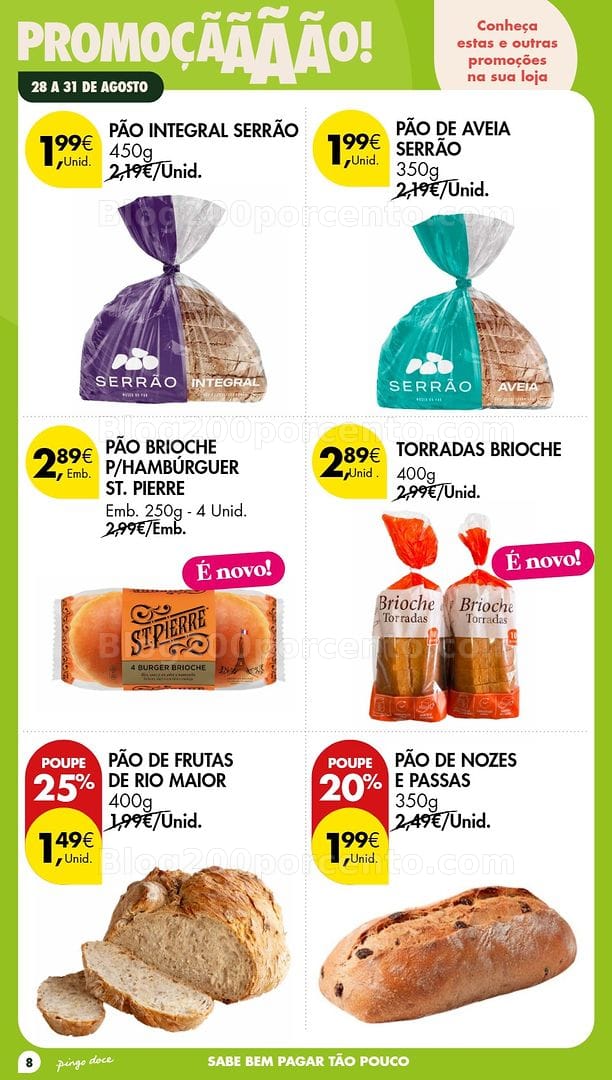 Antevisão Folheto PINGO DOCE Promoções Fim de Semana Promoções de 27 a 31 agosto