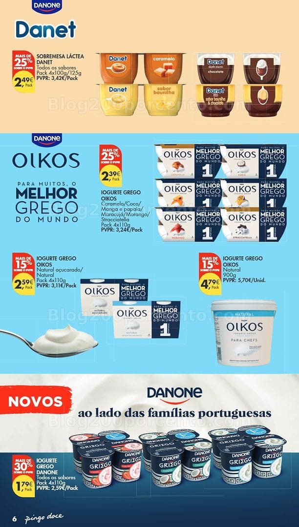 Antevisão Folheto PINGO DOCE Especial Iogurtes Promoções de 1 a 14 setembro