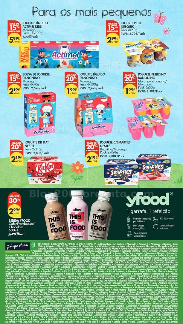 Antevisão Folheto PINGO DOCE Especial Iogurtes Promoções de 1 a 14 setembro