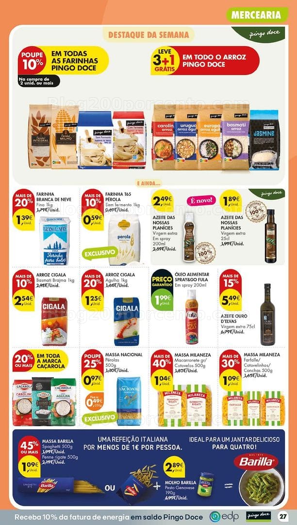 Antevisão Folheto PINGO DOCE Promoções de 1 a 7 setembro - Lojas Grandes